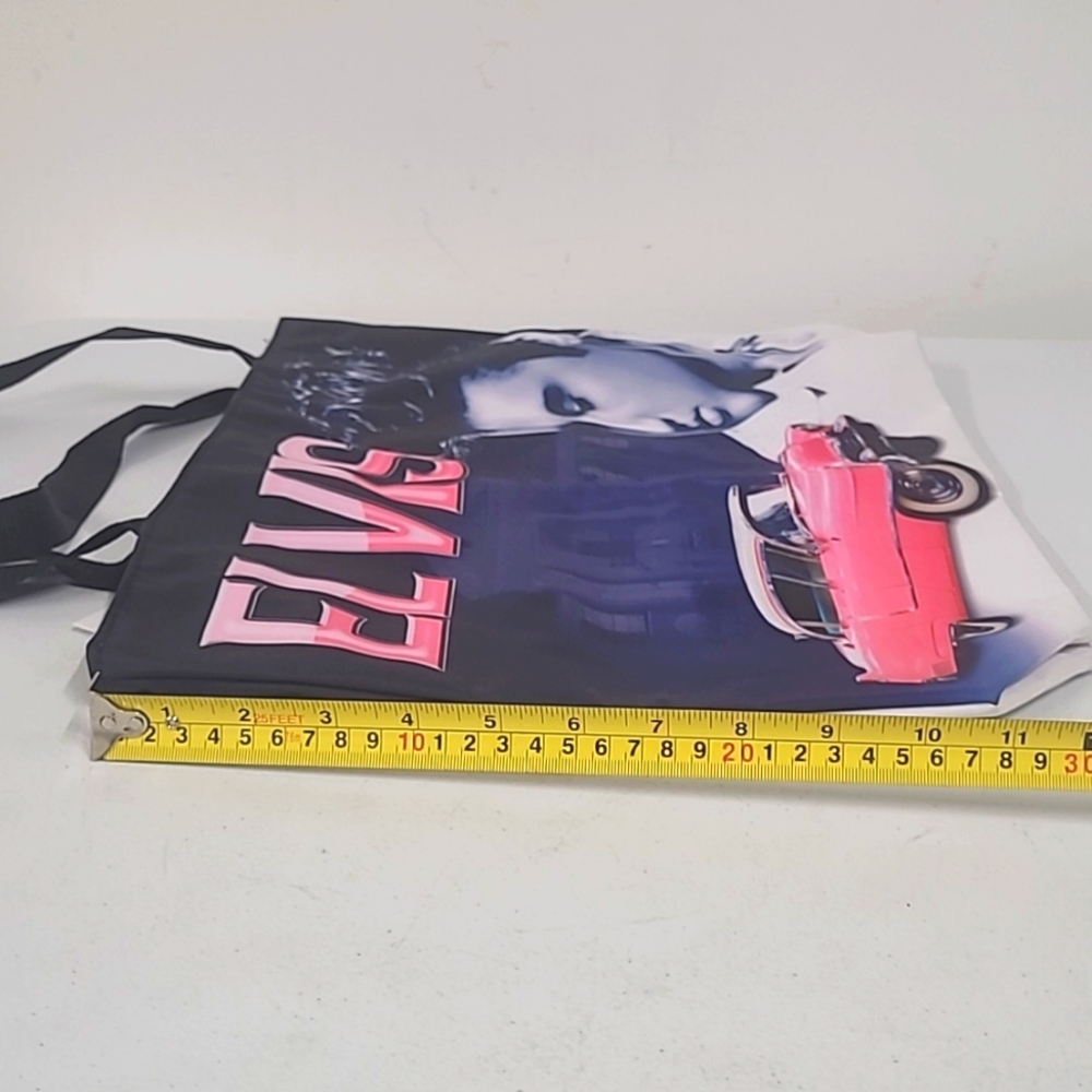 NWT super fun Elvis vinyl tote. - Picture 5 of 9